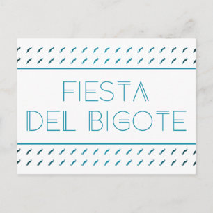 Fiesta Del Bigote Briefkaart
