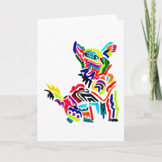 Fiesta Dog Kaart (Voorkant)