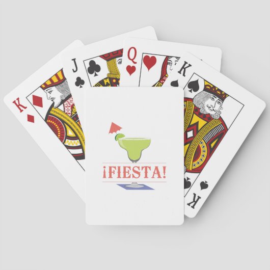 Fiesta-Drink Pokerkaarten (Achterkant)