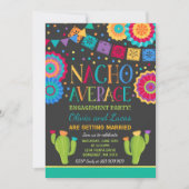 Fiesta Engagement Invitation Nacho Moyenne Party (Devant)