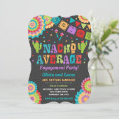 Fiesta Engagement Invitation Nacho Moyenne Party (Debout devant)