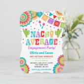 Fiesta Engagement Invitation Nacho Moyenne Party (Debout devant)