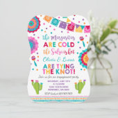 Fiesta Engagement Party Invitation Parti Mexicain (Debout devant)