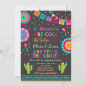 Fiesta Engagement Party nodigt Mexicaanse partij u Kaart (Voorkant)