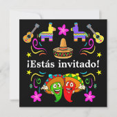 Fiesta -© Estás invitado! Kaart (Voorkant)