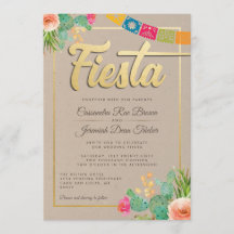 Fiesta Faire-part de mariage