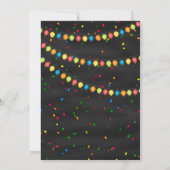 Fiesta Feliz navidad kerstparty Kaart (Achterkant)