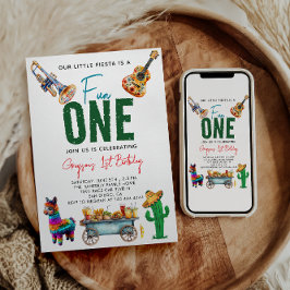 Fiesta First | 1e verjaardag Kaart