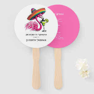 Fiesta Flamingo Vrijgezellenweekend Itinerarium Handwaaier