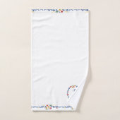 Fiesta Floral (Serviette à main)
