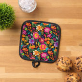 Fiesta Floral Extravaganza Pannenlap (Top down)