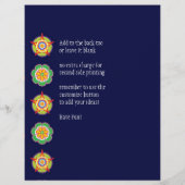 Fiesta Flyer (Achterkant)