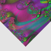 Fiesta Fractal Kleurrijke Vibrant Tissuepapier (Detail)