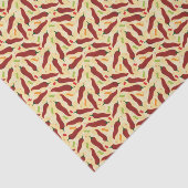 Fiesta Fun Red Chili Pattern Tissuepapier (Detail)