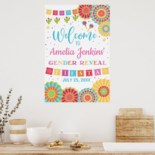 Fiesta Genre Reveillez Affiche de bienvenue Décora (Cuisine)