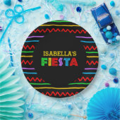 Fiesta gepersonaliseerd papieren bordje (Feest)