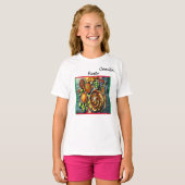 Fiesta Girl's T-shirt (Voorkant volledig)