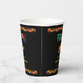 Fiesta ! Gobelet en papier (Droite)