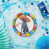 Fiesta Great Dane Papieren Bordje (Feest)