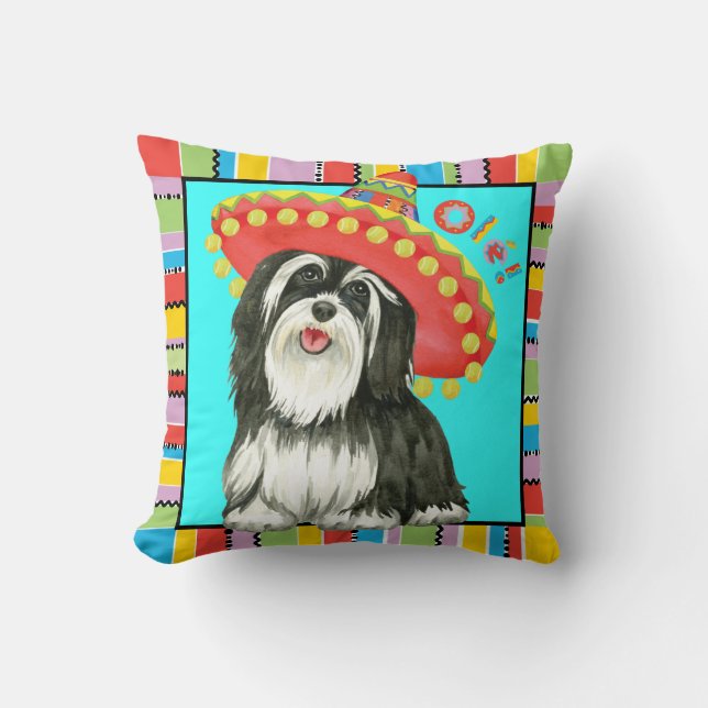 Fiesta Havanese Kussen (Voorkant)