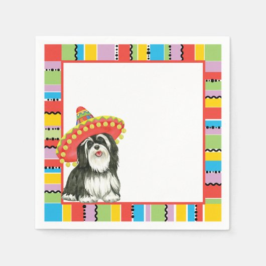 Fiesta Havanese Servetten (Voorkant)