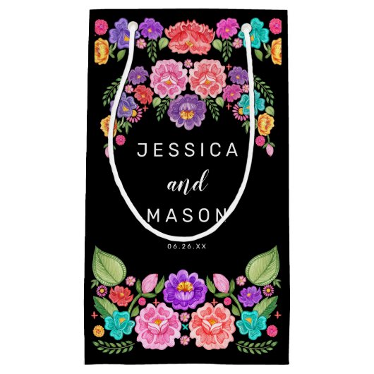 Fiesta Hotel Trouwcadeau Tas Klein Cadeauzakje (Voorkant)