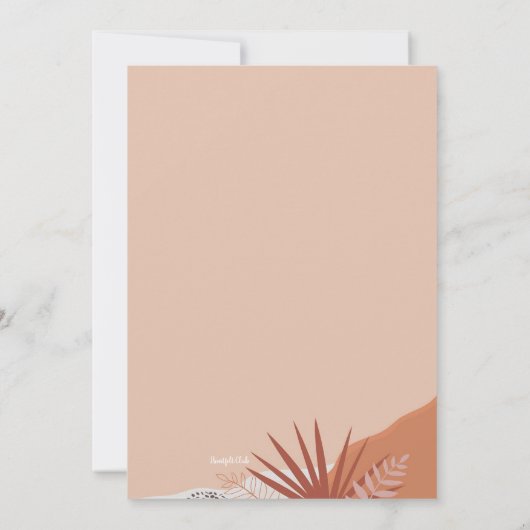 Fiesta Kaart (Achterkant)