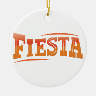Fiesta Keramisch Ornament