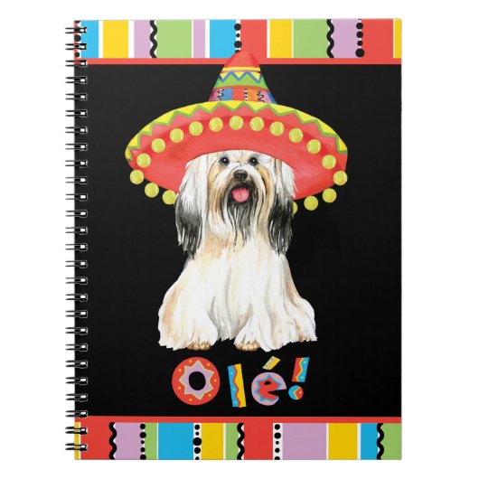Fiesta Lhasa Apso Notitieboek (Voorkant)