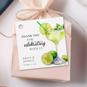 Fiesta Margarita Couples Douche Bedankjes Labels