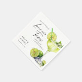 Fiesta Margarita Couples Douche Servet (Hoek)