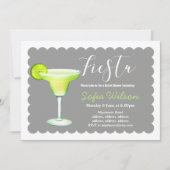 fiesta, margarita dag, vrijgezellenfeest, uitnodig kaart (Voorkant)