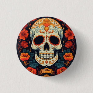 Fiesta! Mexicaans FEEST Ronde Button 3,2 Cm