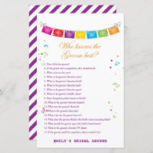 Fiesta Mexicaans Vrijgezellenfeest Game PRINTED (Voorkant / Achterkant)