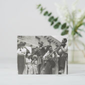Fiesta Mexicaanse Musicians Taos NM Briefkaart (Staand voorkant)