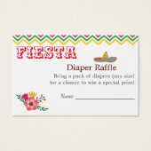Fiesta mexicaine Baby shower charmant Déchets Raff (Devant)