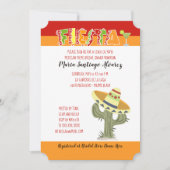 Fiesta Mexicaine Cinco de Mayo Invitation Fête des (Devant)