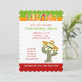 Fiesta Mexicaine Cinco de Mayo Invitation Fête des (Debout devant)