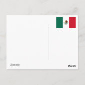 Fiesta mexicaine - Drapeau du Mexique Carte postal (Dos)