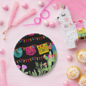 Fiesta Mexican Banners Floral Cactus Paper Bord (Feest)