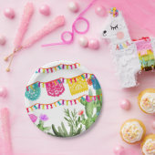 Fiesta Mexican Banners Floral Cactus Paper Bord (Feest)