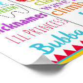 Fiesta Mexican Birthday Party-tekenbord Poster (Hoek)