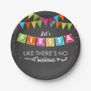 Fiesta Mexican Paper Bord Party Mañana Birthday