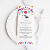 Fiesta Mexico Thema Party Menu
