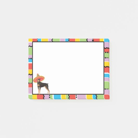 Fiesta Min Pin Post-it® Notes (Voorkant)