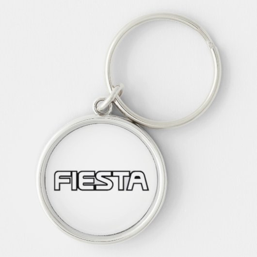 Fiesta Mk3 Key Label Sleutelhanger (Voorkant)