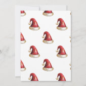 Fiesta Navidad Corporativa Elegante Retro Dance Kaart (Achterkant)