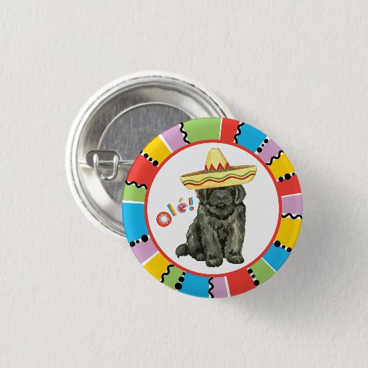 Fiesta Newfoundland Button (Voorkant /achterkant)