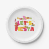 Fiesta Paper Bord Mexican Theme Party Bord (Voorkant)