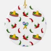 Fiesta - Partido! Keramisch Ornament (Achterkant)